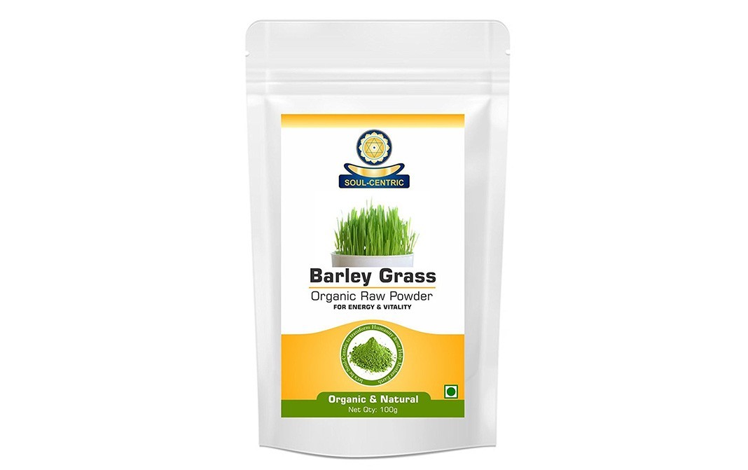 Soul Centric Barley Grass Organic Raw Powder   Pack  100 grams